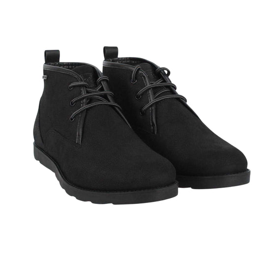Black - Front - Firetrap Mens Suede Flat Desert Boots