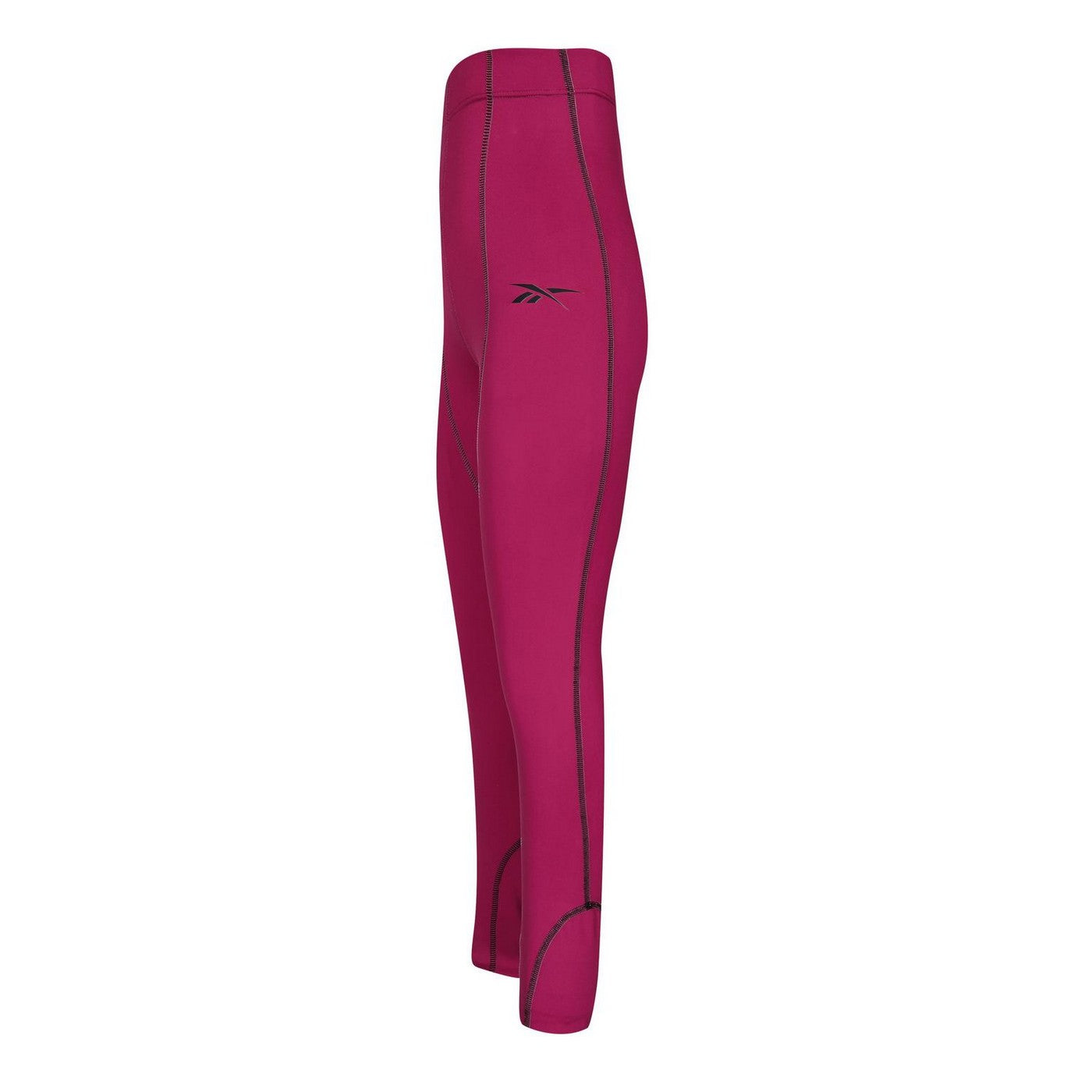 Pink - Side - Reebok Womens-Ladies Myt Skinny Running Leggings