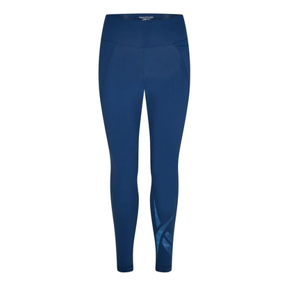 Blue - Front - Reebok Womens-Ladies Fitness Slim Leggings