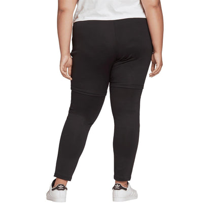 Black - Back - Adidas Womens-Ladies Originals Slim Leggings