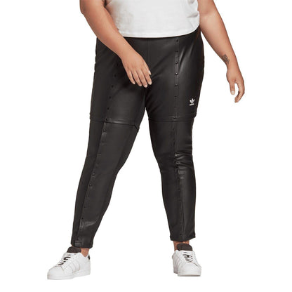 Black - Side - Adidas Womens-Ladies Originals Slim Leggings