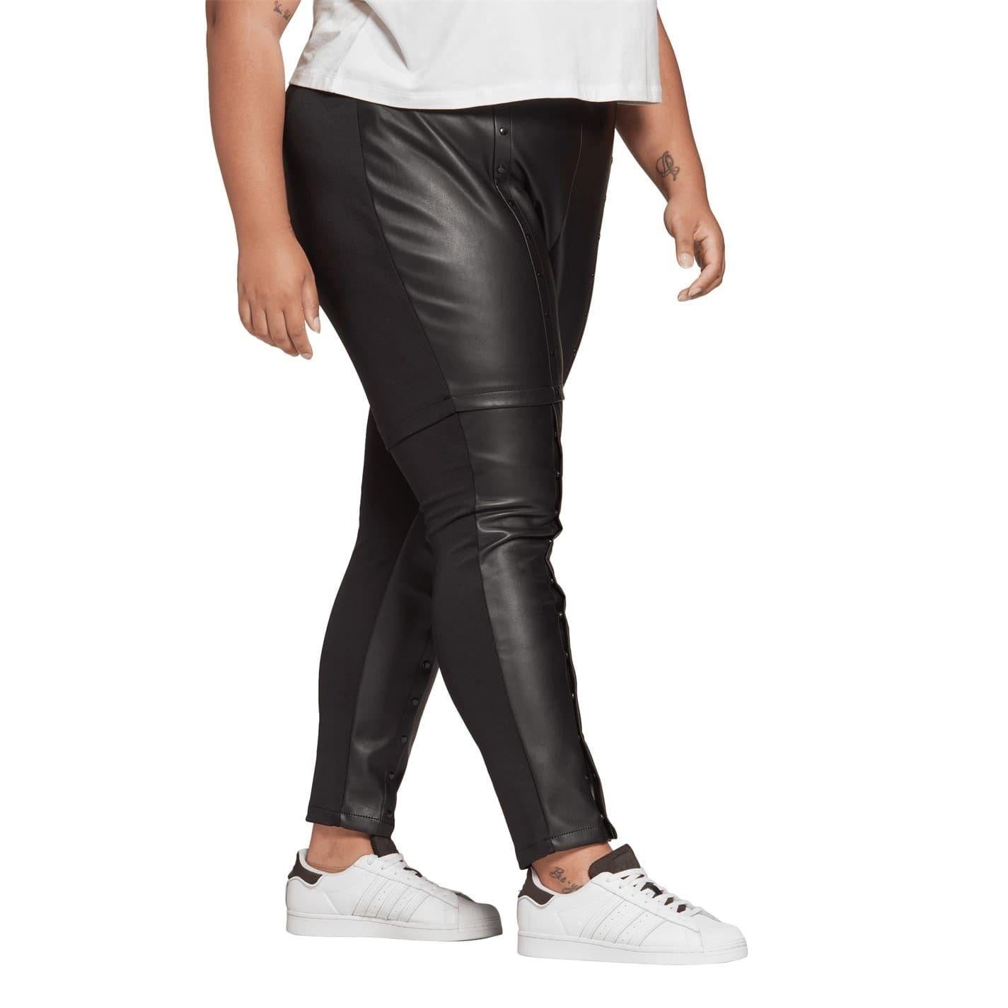 Black - Lifestyle - Adidas Womens-Ladies Originals Slim Leggings