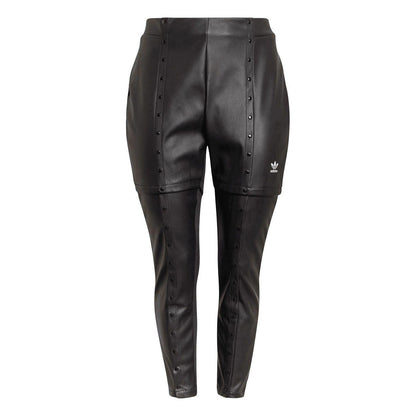 Black - Front - Adidas Womens-Ladies Originals Slim Leggings