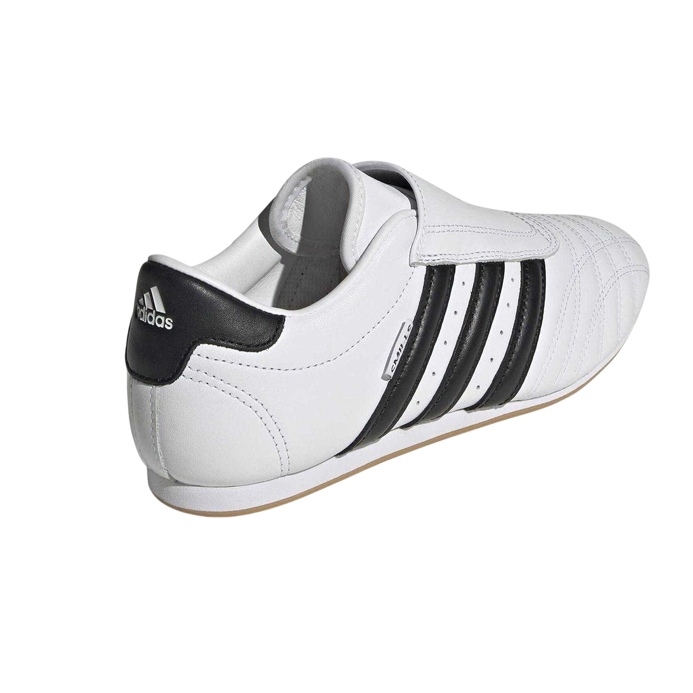 White-Black - Back - Adidas Womens-Ladies Originals Gum Sole Taekwondo Trainers