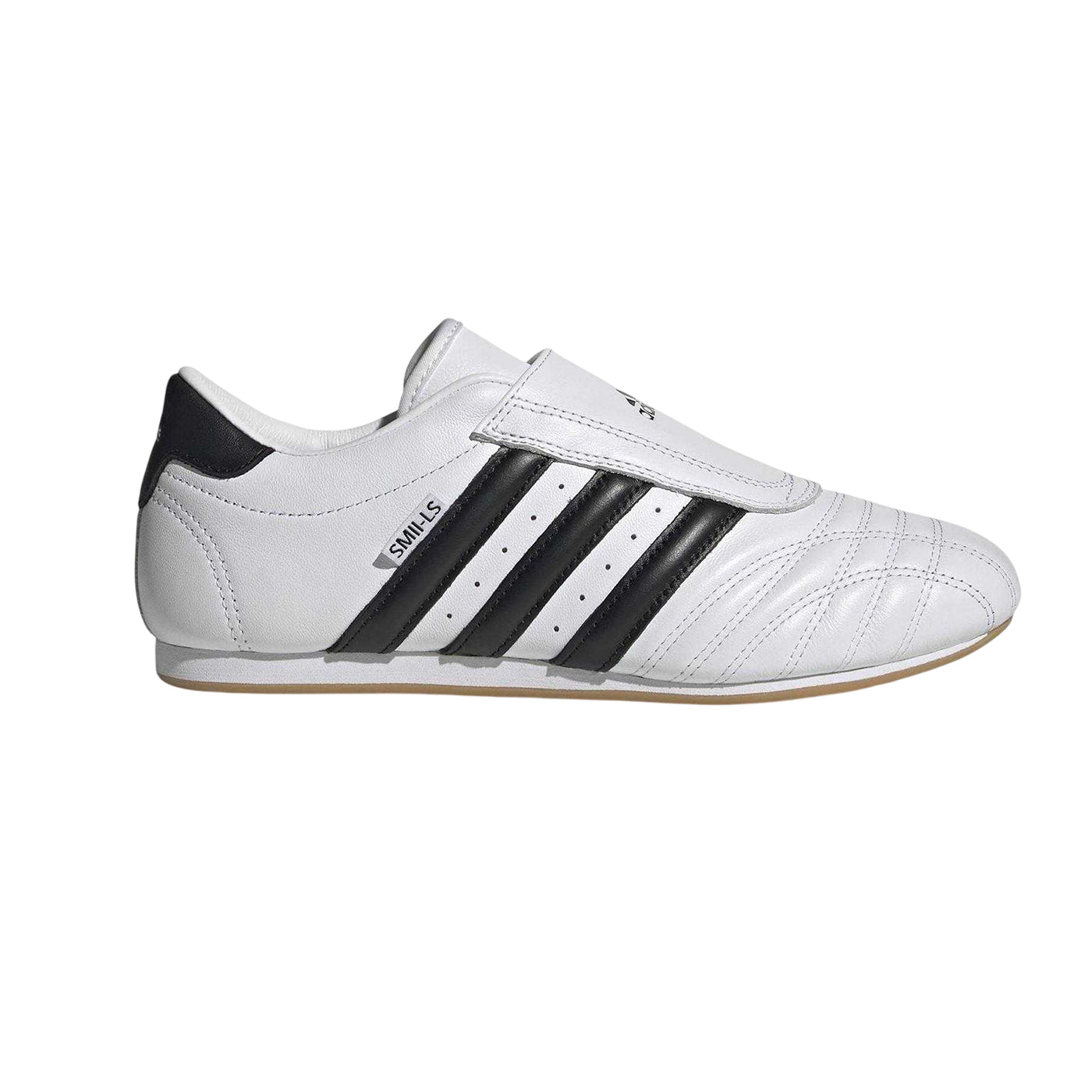 White-Black - Side - Adidas Womens-Ladies Originals Gum Sole Taekwondo Trainers
