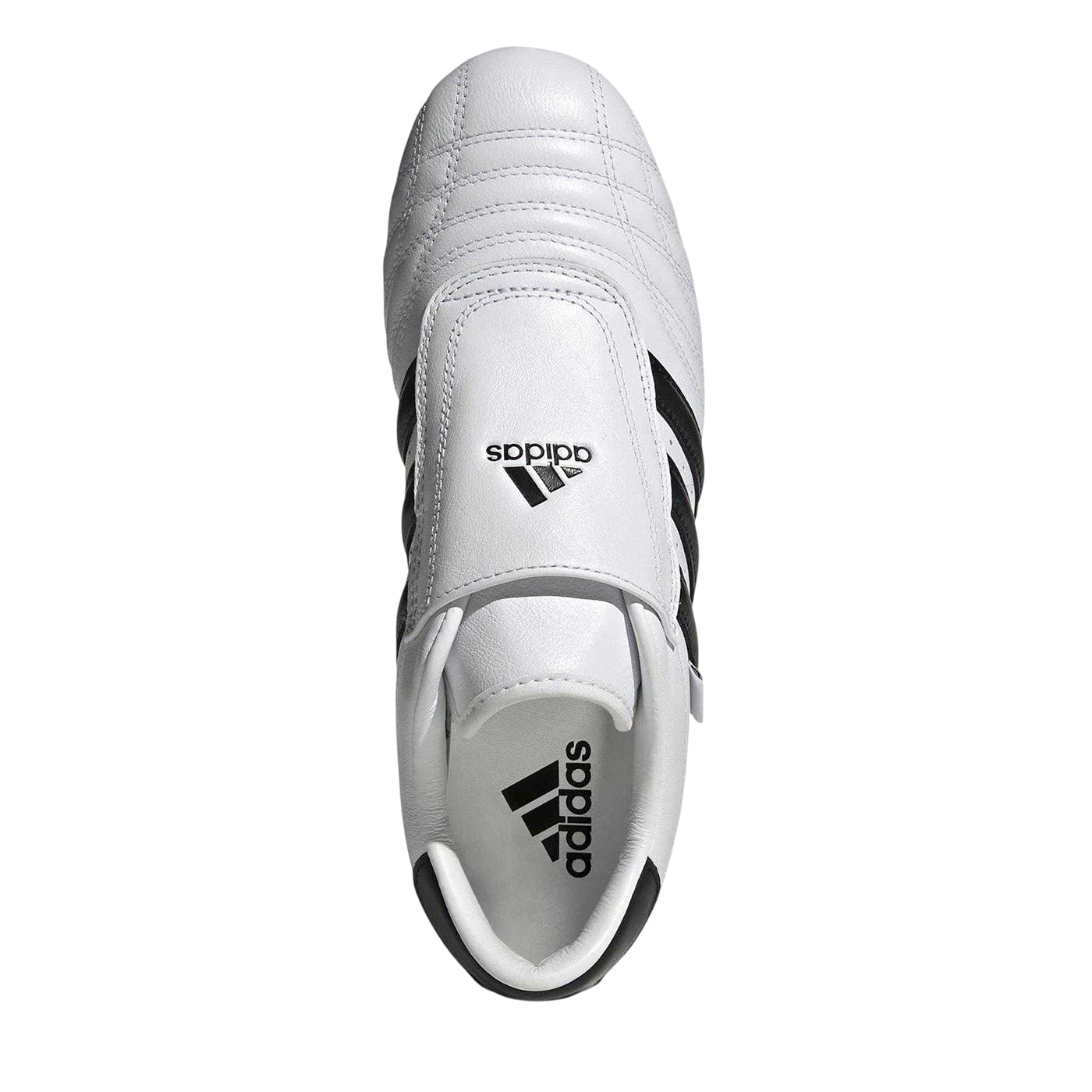 White-Black - Pack Shot - Adidas Womens-Ladies Originals Gum Sole Taekwondo Trainers