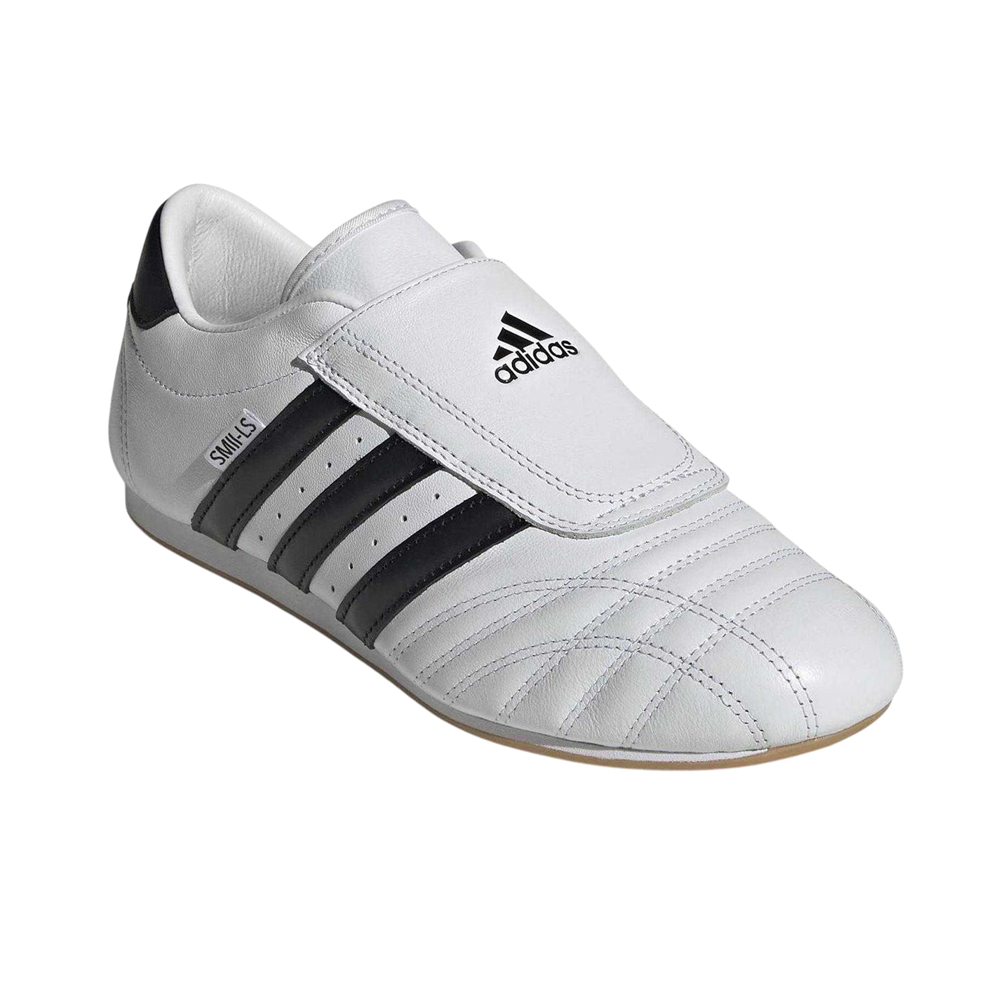 White-Black - Front - Adidas Womens-Ladies Originals Gum Sole Taekwondo Trainers