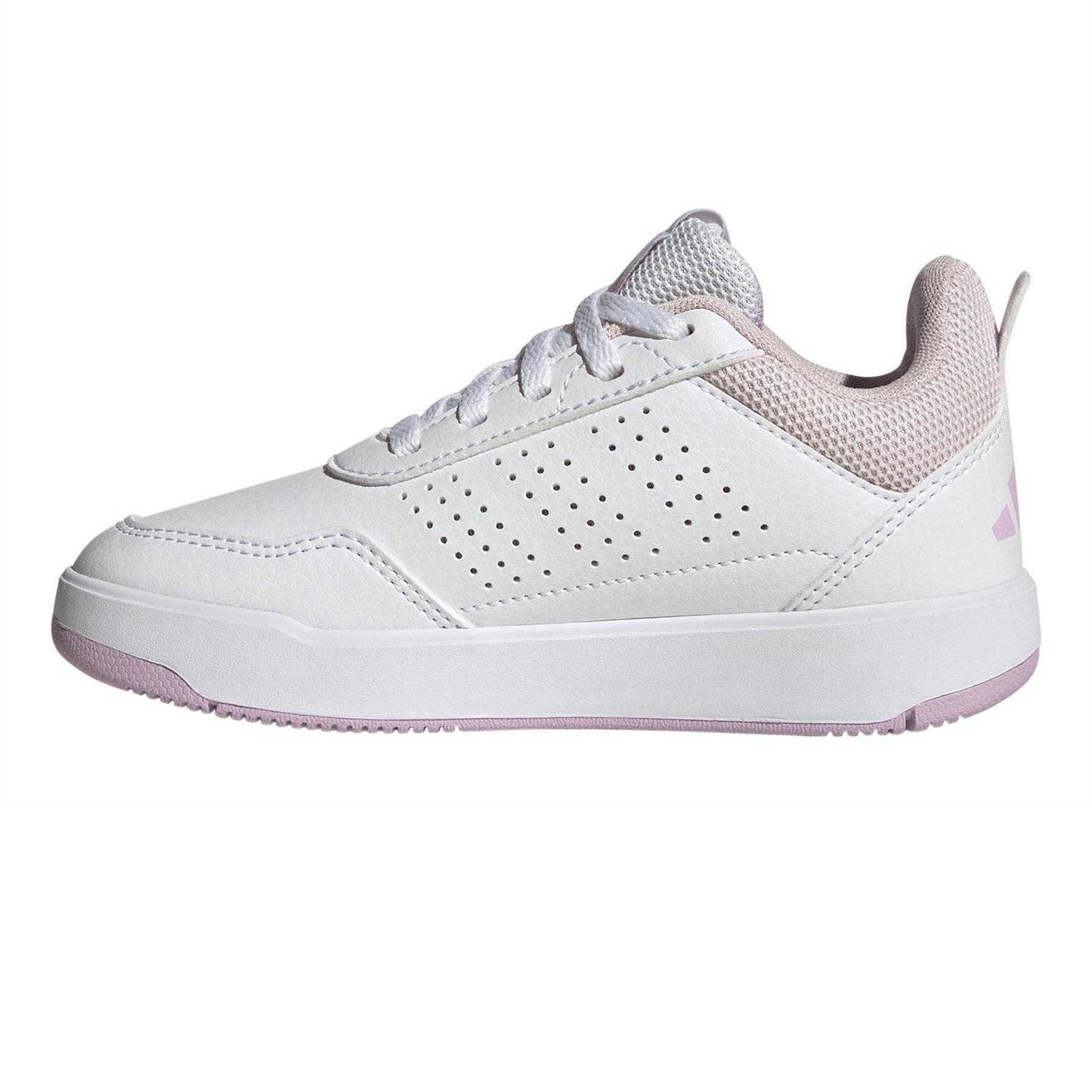 White-Lilac-Aqua - Lifestyle - Adidas Childrens-Kids Tensaur Sport 2.0 Stripes Trainers