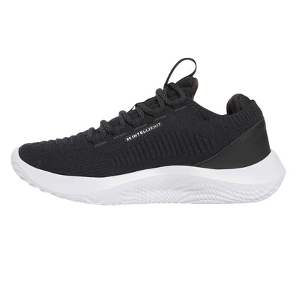 Black-White - Lifestyle - Under Armour Womens-Ladies IntelliKnit Shoes