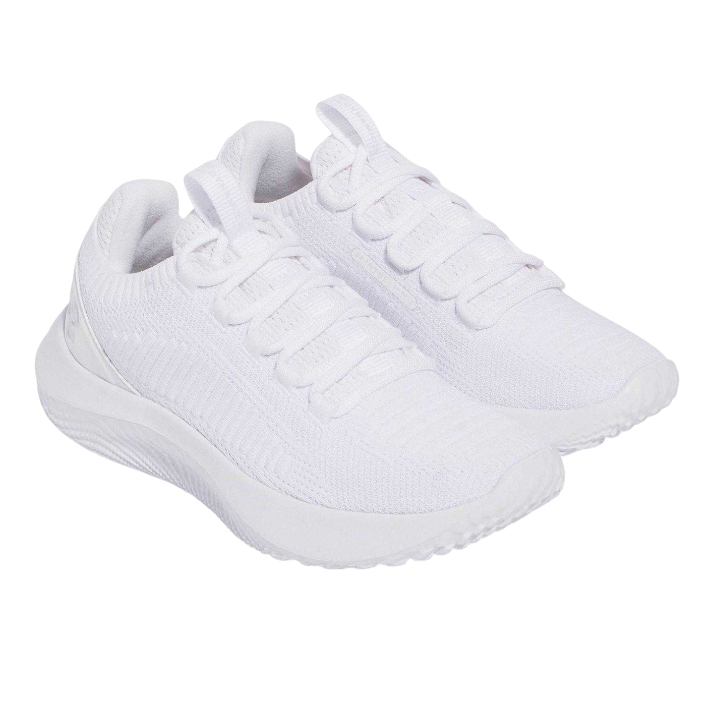 White - Front - Under Armour Womens-Ladies IntelliKnit Shoes