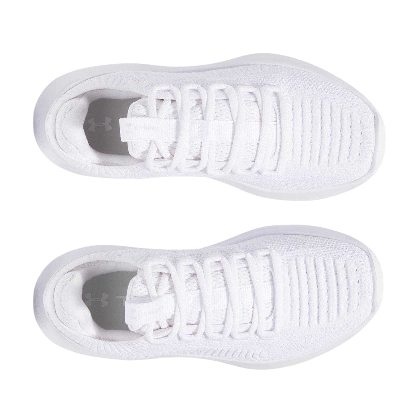 White - Pack Shot - Under Armour Womens-Ladies IntelliKnit Shoes