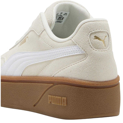 Alpine-Gum - Lifestyle - Puma Womens-Ladies Club Era II Suede Platform Trainers