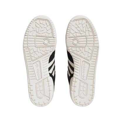 Black-Grey-White - Back - Adidas Mens Rivalry Leather Flat Trainers