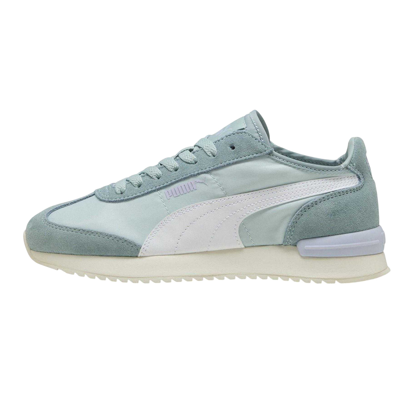 Blue-White - Back - Puma Childrens-Kids R78 Flat Trainers