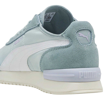Blue-White - Side - Puma Childrens-Kids R78 Flat Trainers