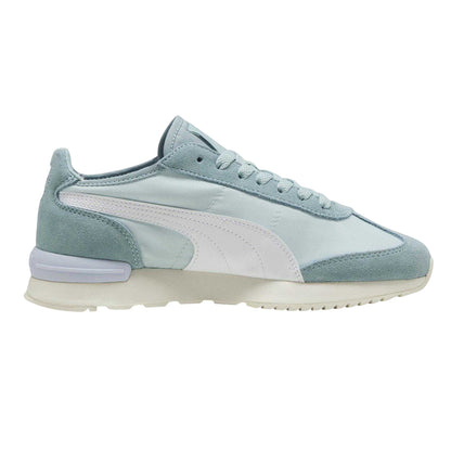 Blue-White - Front - Puma Childrens-Kids R78 Flat Trainers
