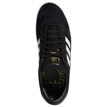 Black - Pack Shot - Adidas Mens Originals PUIG Leather Trainers