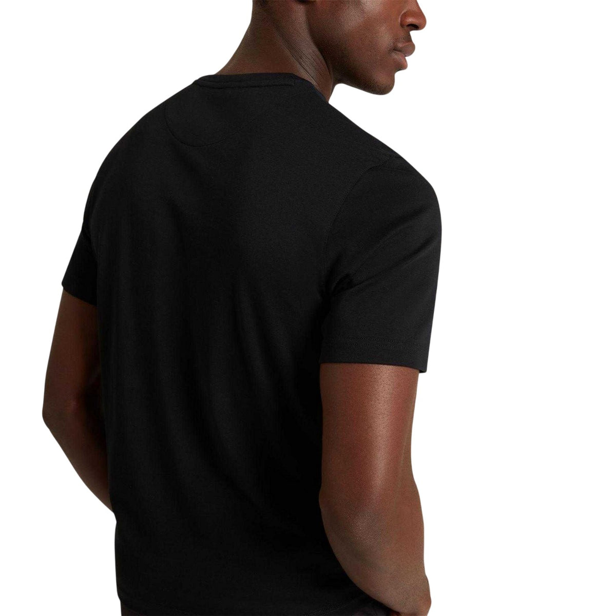 Black - Lifestyle - Ted Baker Mens Soft Touch Short-Sleeved T-Shirt