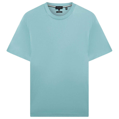 Turquoise - Front - Ted Baker Mens Soft Touch Short-Sleeved T-Shirt