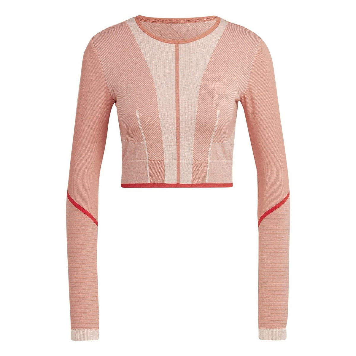 Earth - Front - Adidas Womens-Ladies Long-Sleeved Workout T-Shirt