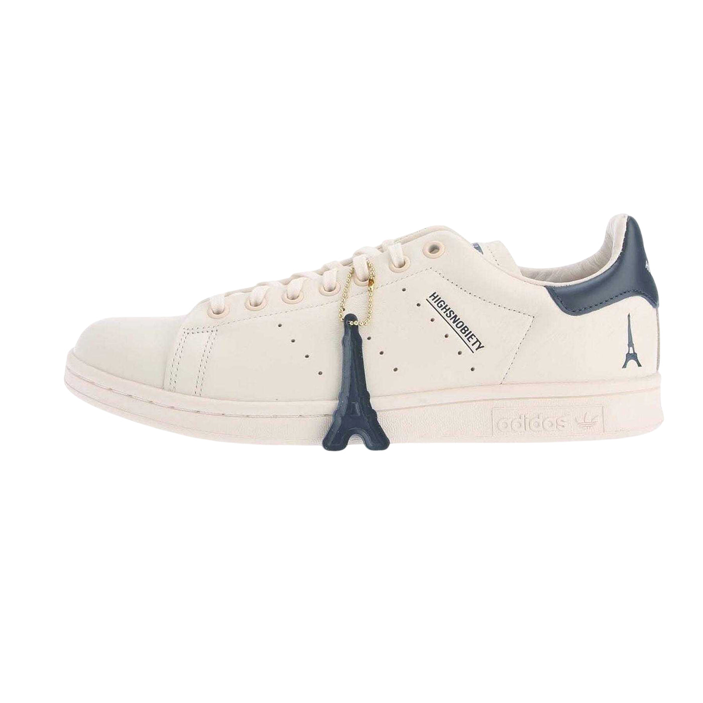 White - Lifestyle - Adidas Mens Smith Highsnobiety Tumbled Leather Trainers