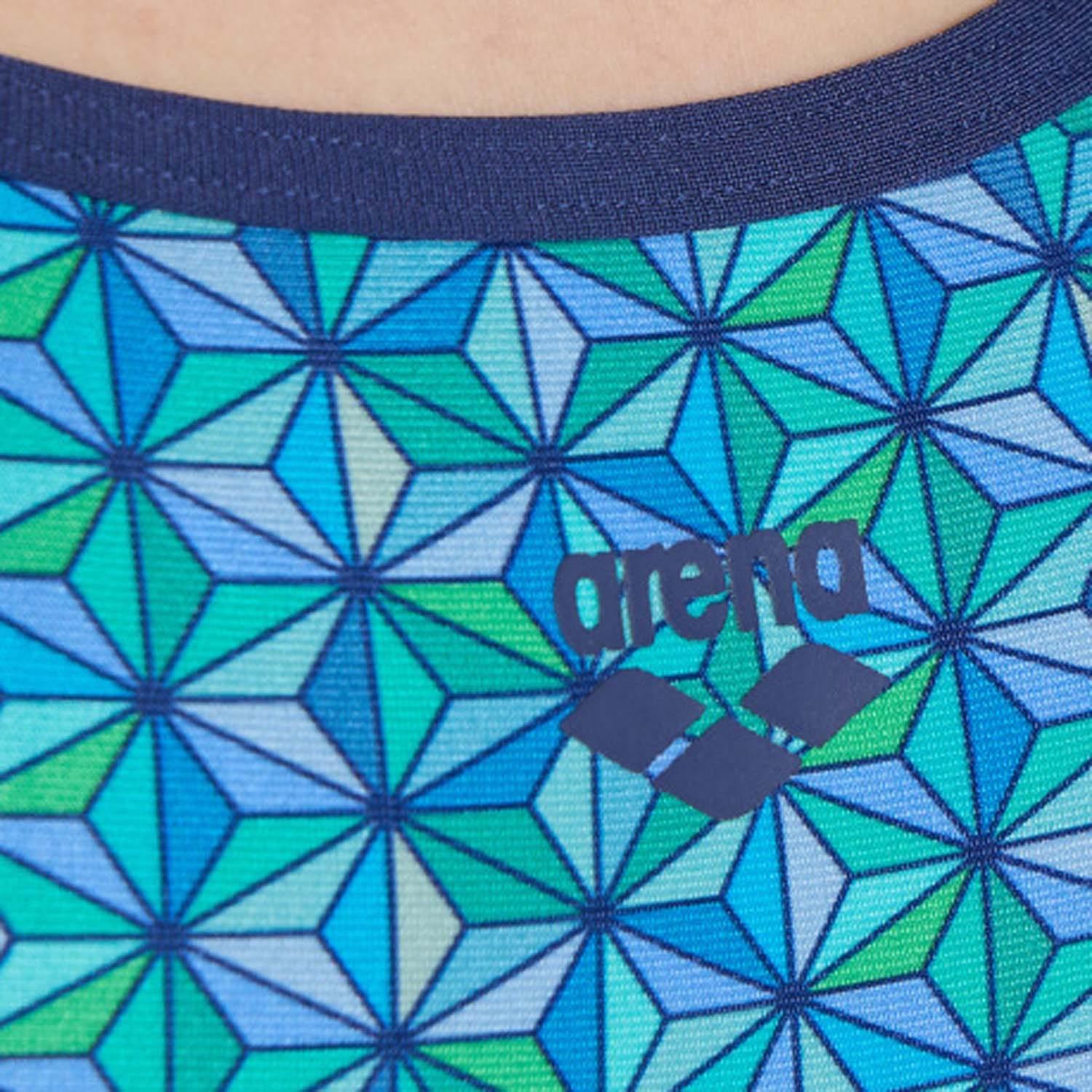 Navy - Lifestyle - Arena Girls Starfish One Piece Swimsuit