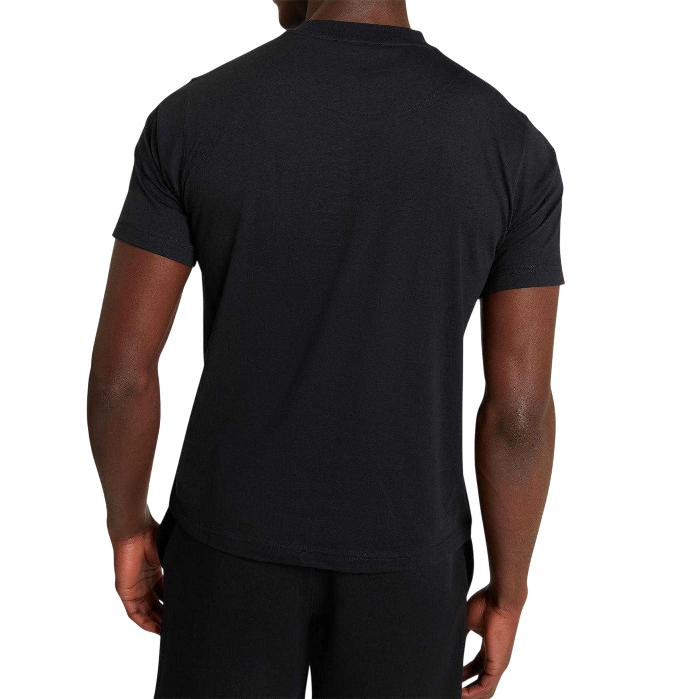 Black - Pack Shot - Ted Baker Mens Boxed Logo T-Shirt