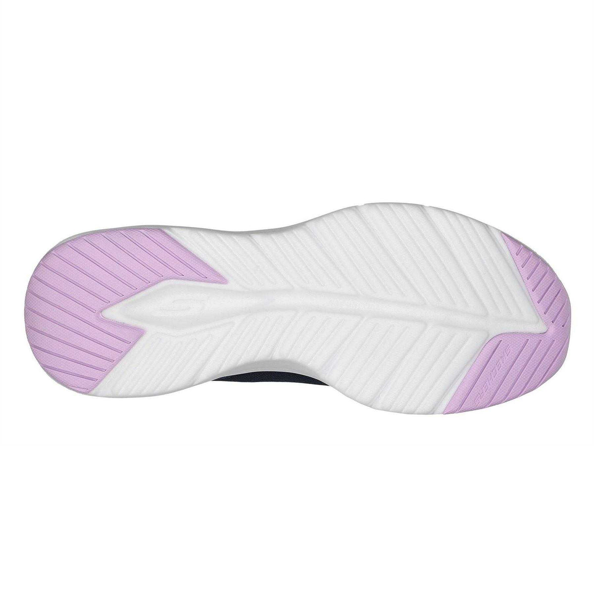 Navy-Lavender - Back - Skechers Womens-Ladies Vapor Foam Trainers