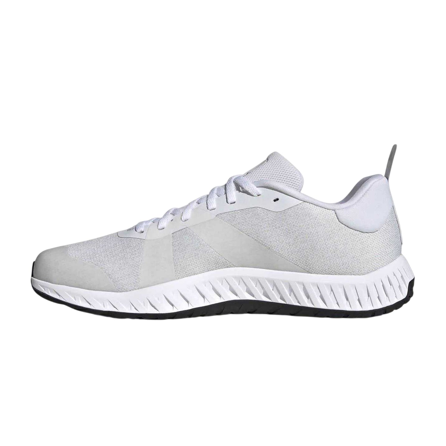 White - Side - Adidas Childrens-Kids Everyset Lace Up Trainers