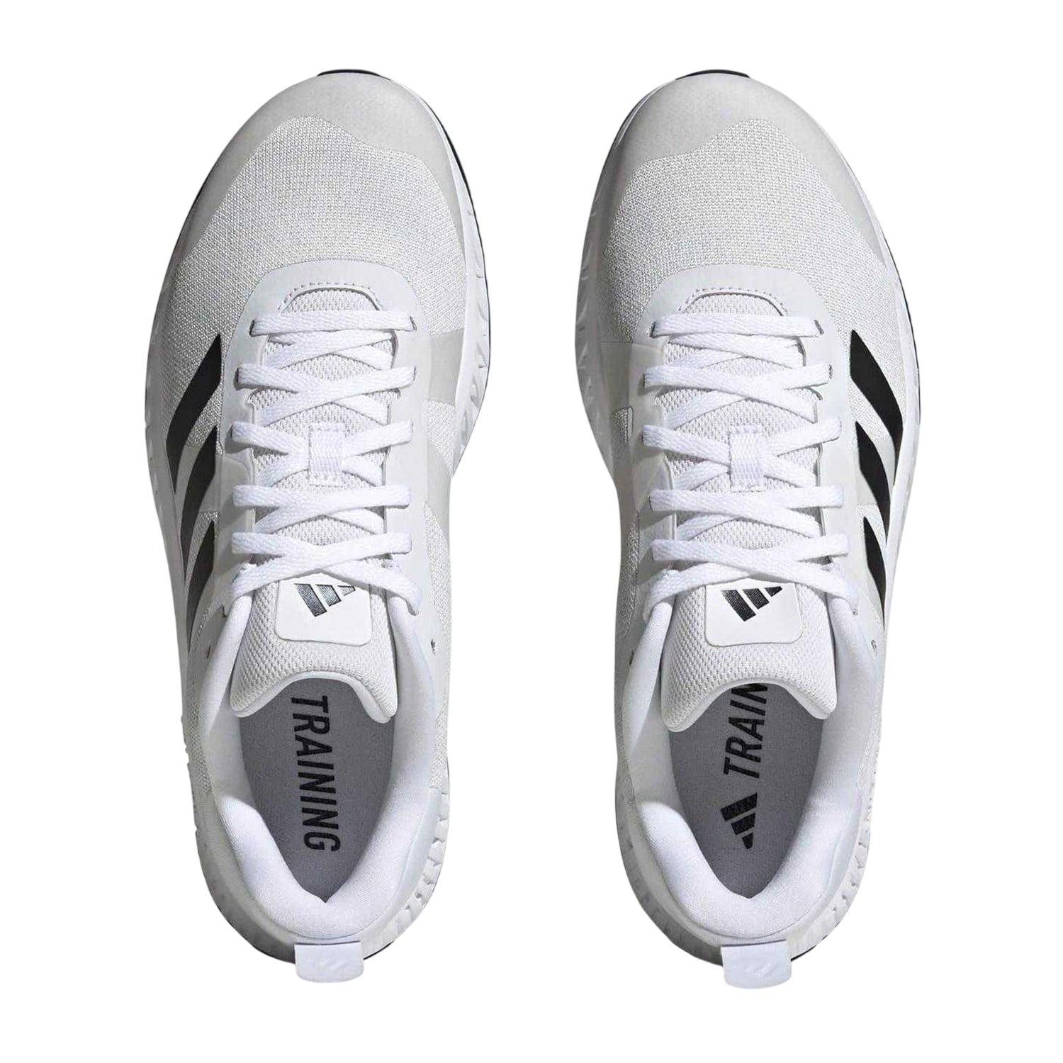 White - Pack Shot - Adidas Childrens-Kids Everyset Lace Up Trainers