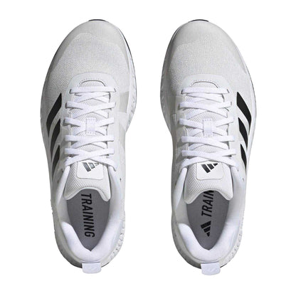 White - Pack Shot - Adidas Childrens-Kids Everyset Lace Up Trainers