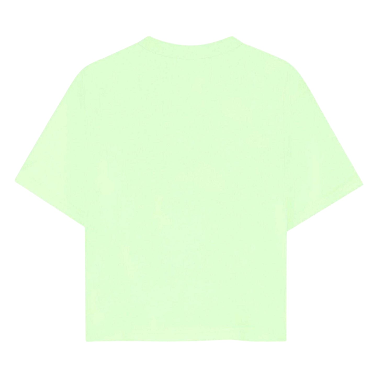 Lime - Back - Billieblush Childrens-Kids Print Regular Short-Sleeved T-Shirt