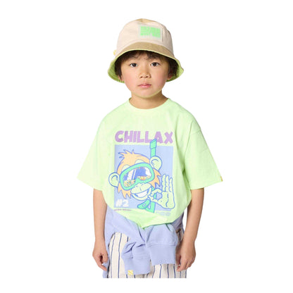 Lime - Lifestyle - Billieblush Childrens-Kids Print Regular Short-Sleeved T-Shirt