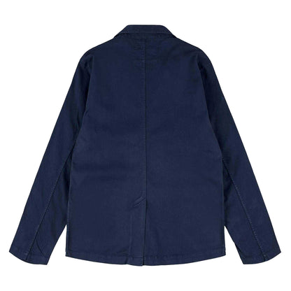 Dark Navy - Back - Albam Mens Fairfax Blazer