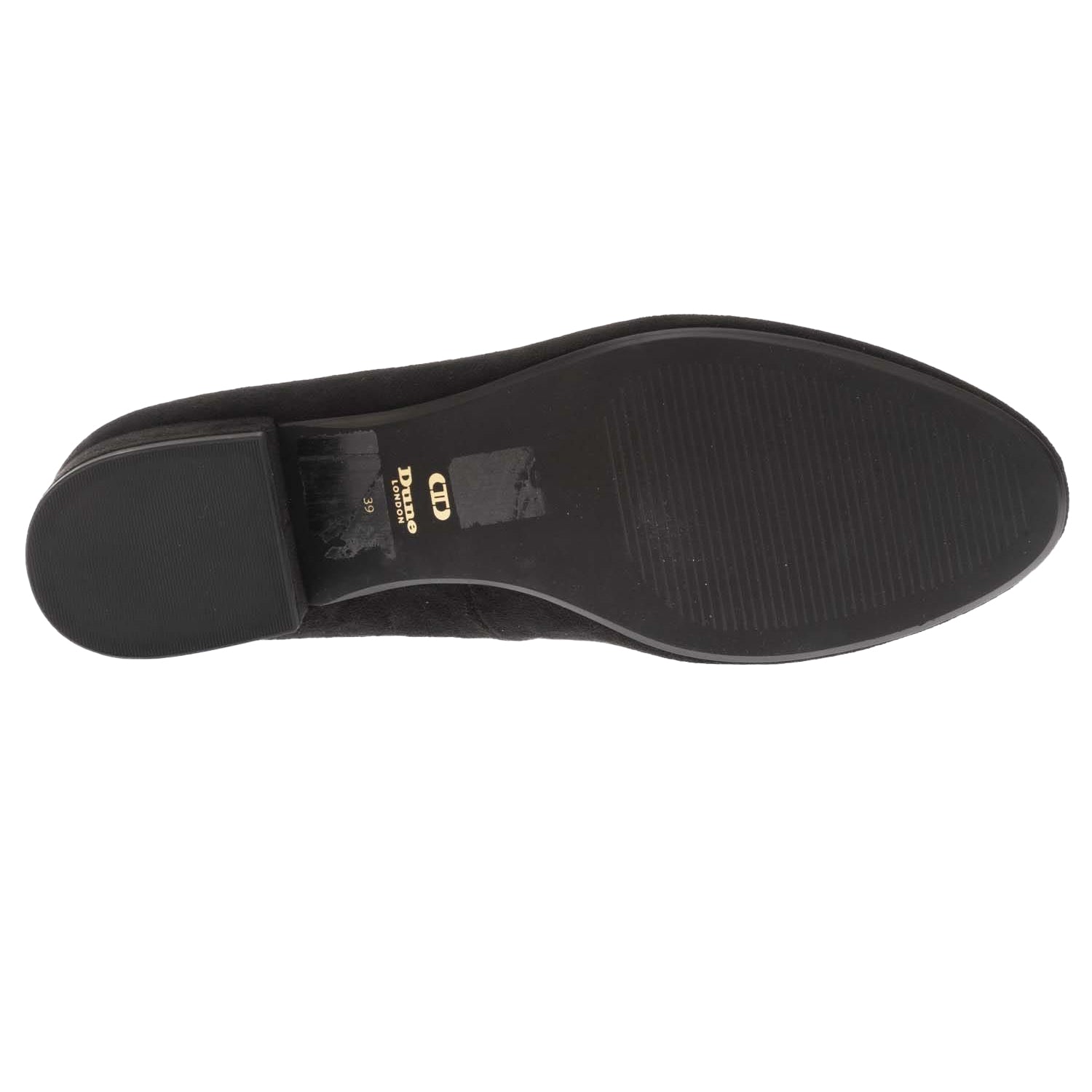 Black - Side - Dune London Womens-Ladies Believing Court Shoes