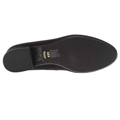 Black - Side - Dune London Womens-Ladies Believing Court Shoes