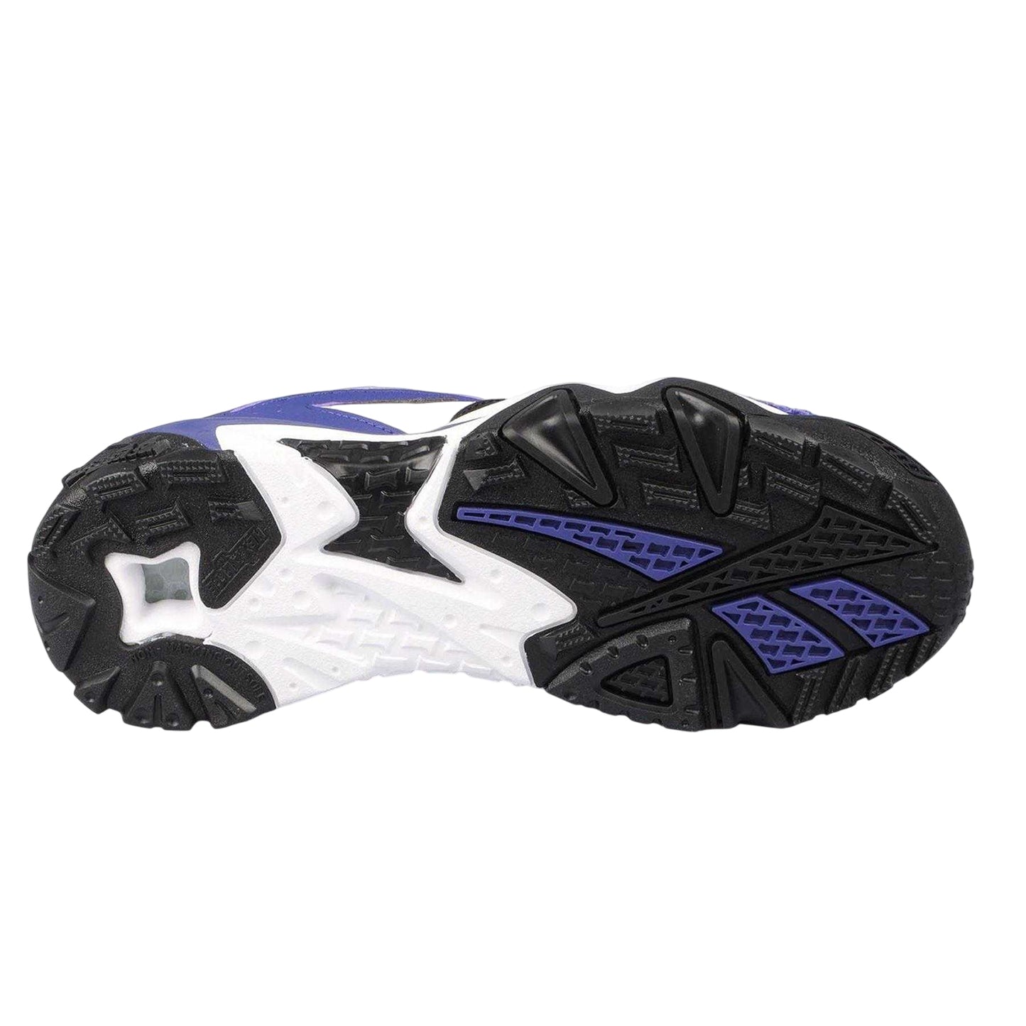 Purple - Pack Shot - Reebok Mens Preseason 94 Leather Trainers