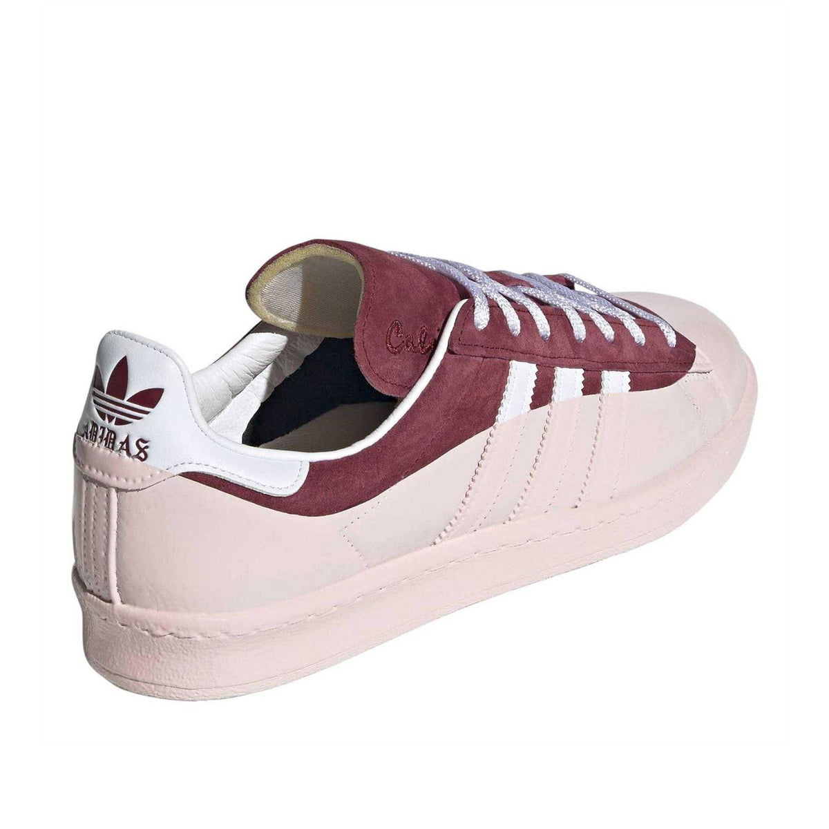 Pink - Back - Adidas Womens-Ladies Cali DeWitt Leather Trainers