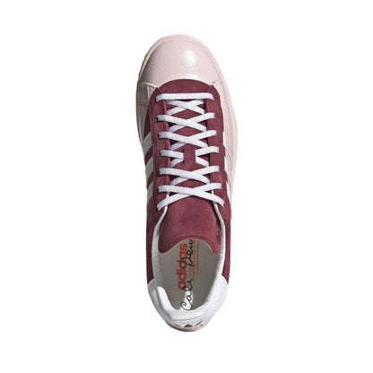 Pink - Pack Shot - Adidas Womens-Ladies Cali DeWitt Leather Trainers