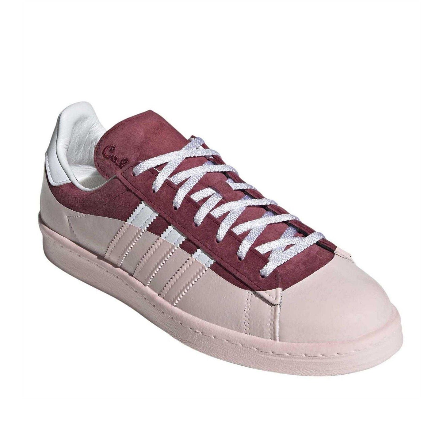 Pink - Front - Adidas Womens-Ladies Cali DeWitt Leather Trainers