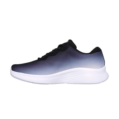 Black-White - Back - Skechers Womens-Ladies Ombre Trainers