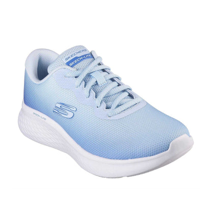 Light Blue - Front - Skechers Womens-Ladies Ombre Trainers