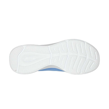 Light Blue - Pack Shot - Skechers Womens-Ladies Ombre Trainers
