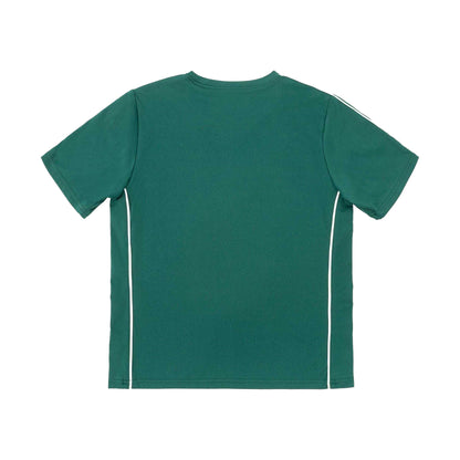 Forest Green - Back - Slazenger Boys Tennis Lightweight T-Shirt