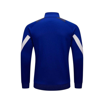 Royal Blue - Back - Kelme Mens Knitted Training Jacket