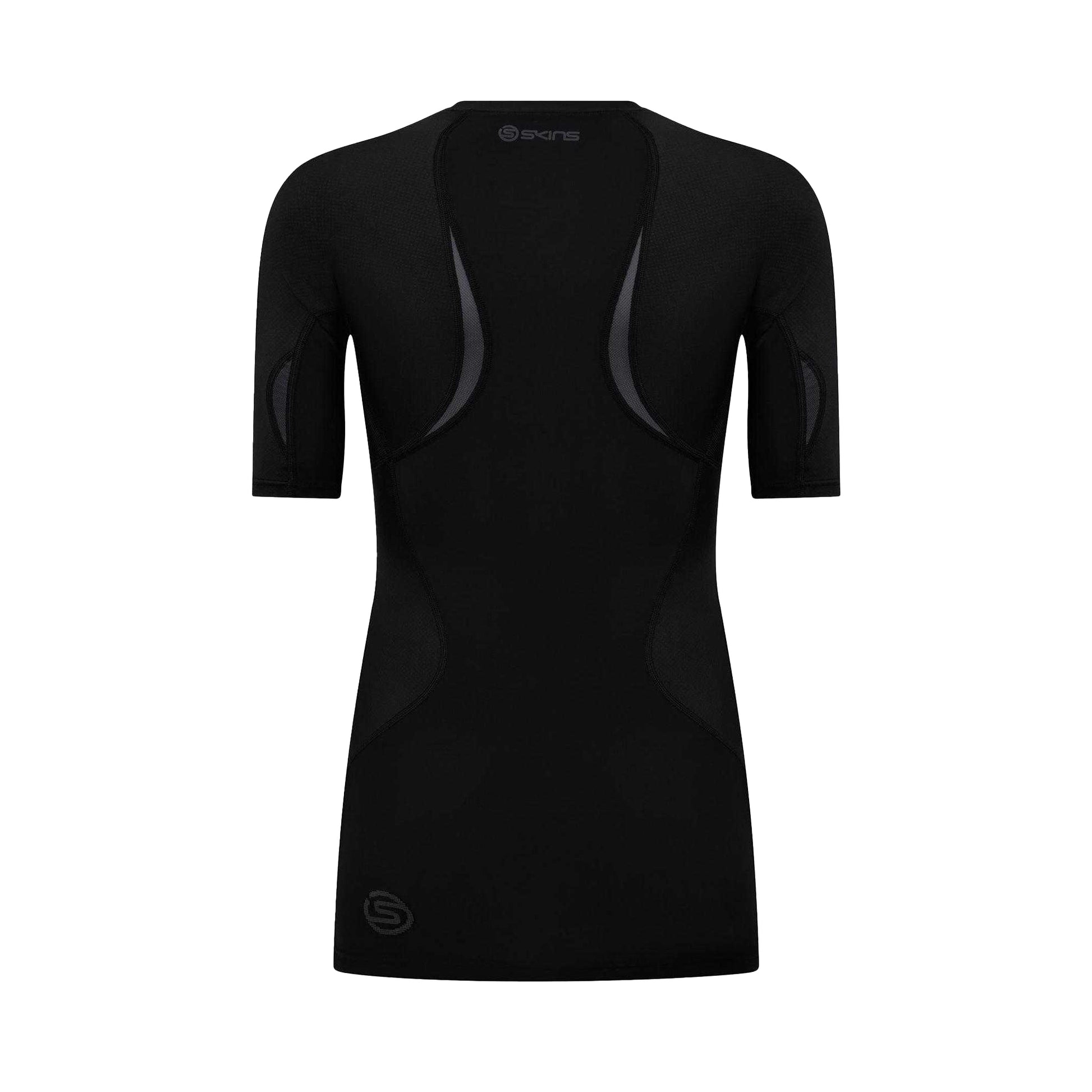 Black - Back - Skins Mens G400 Fitted Compression Shirt