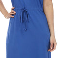 Blue - Side - Only Womens-Ladies May Life Jersey Midi Dress