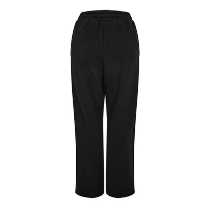 Black - Back - 4th & Reckless Womens-Ladies Wide Leg Trousers