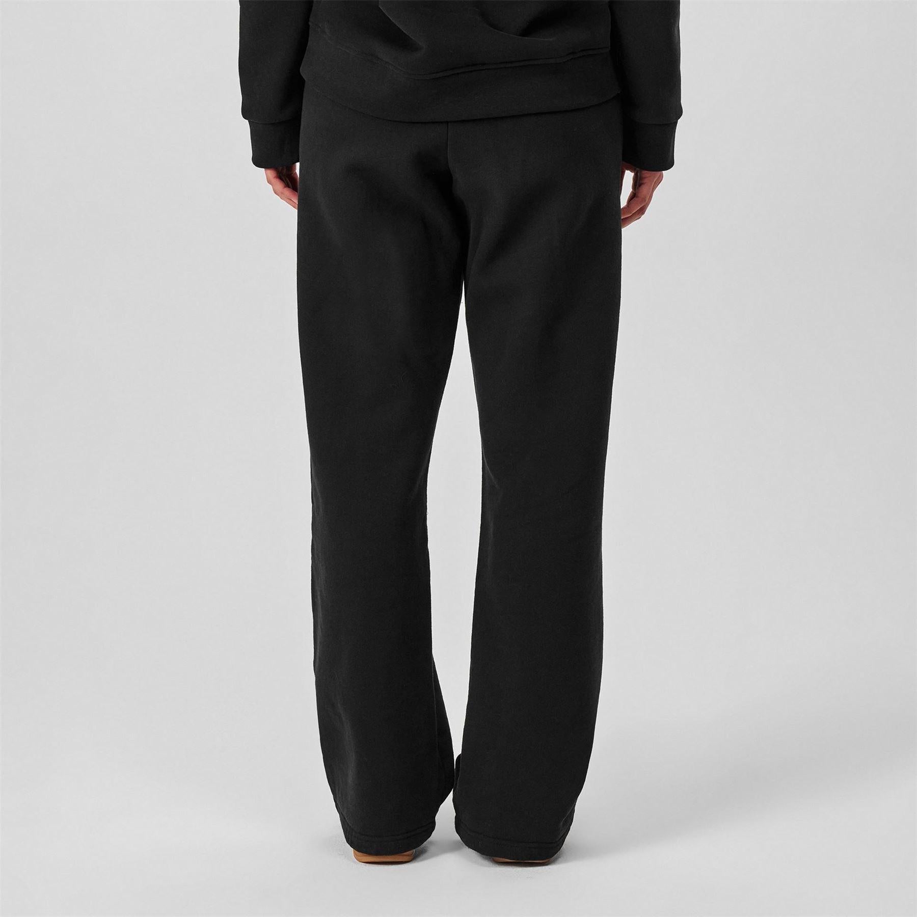 Black - Lifestyle - 4th & Reckless Womens-Ladies Wide Leg Trousers