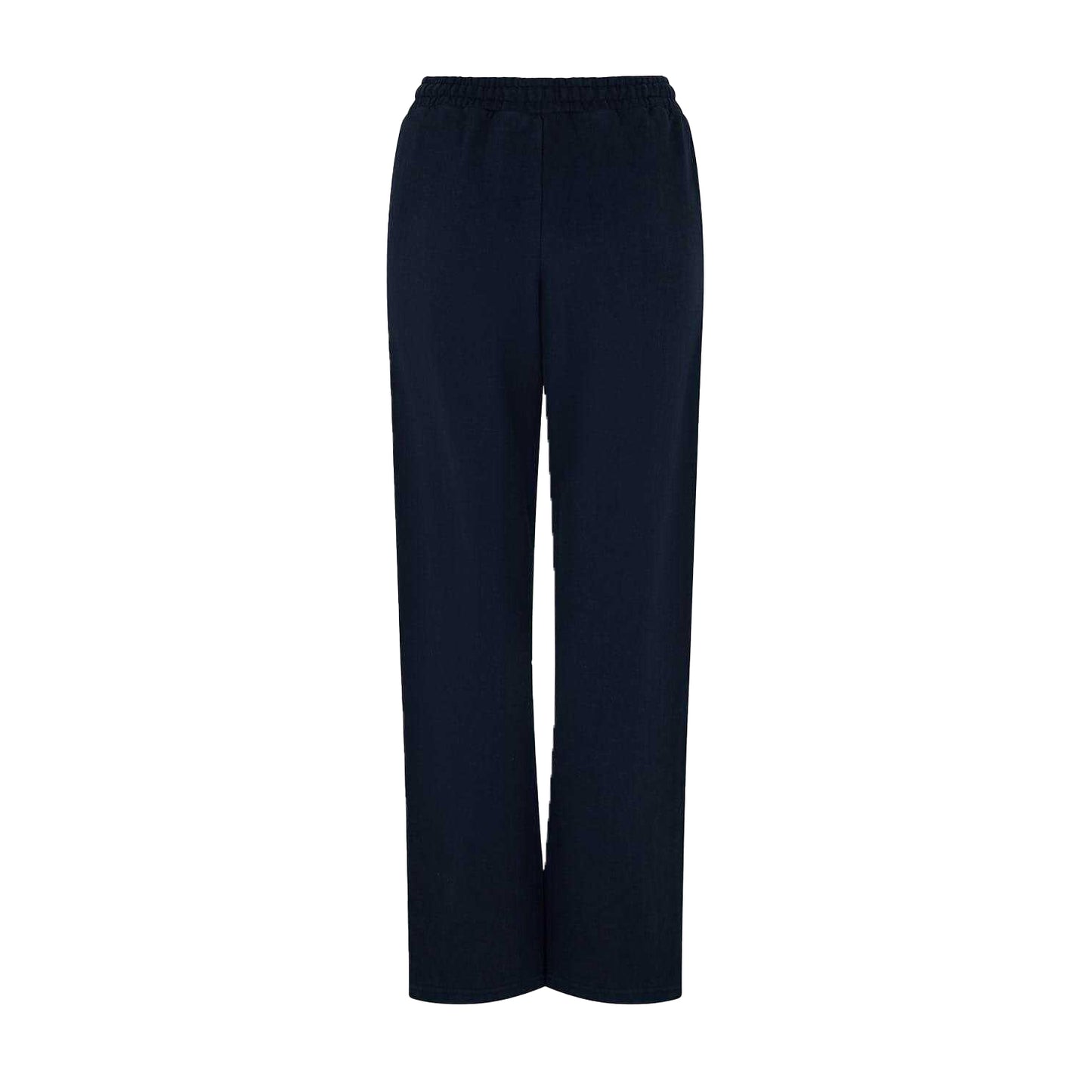 Navy - Back - 4th & Reckless Womens-Ladies Wide Leg Trousers